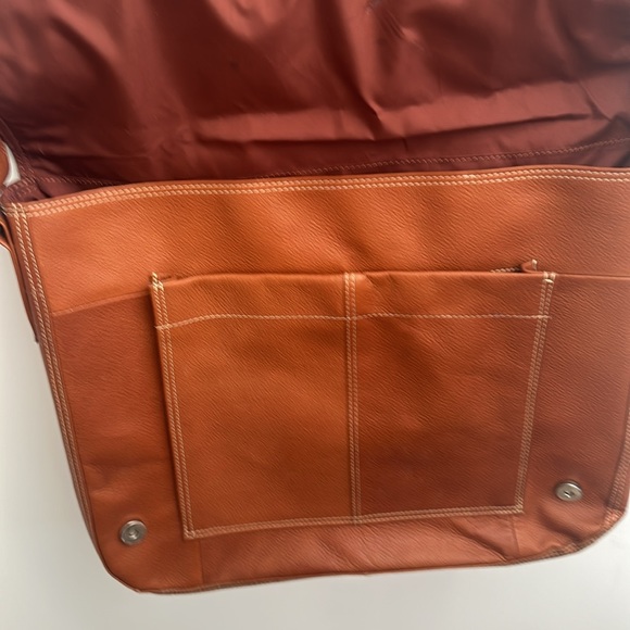 Cognac Messenger Bag - Picture 3 of 4